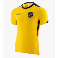 Camisa de Futebol Equador Equipamento Principal Mundo 2022 Manga Curta